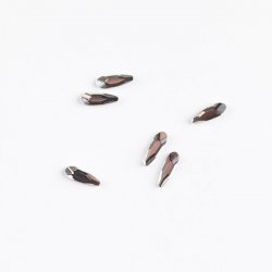 BB Shape Stones (10pcs) - Drop 2x6mm Clear