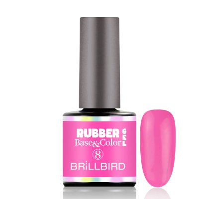 BB Rubber gel base&color #8 8ml
